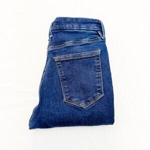 Good American Always Fits B821 Dark Wash Stretch Denim Jeans Size 6-12